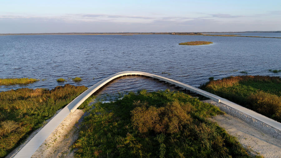 besøgsbro i Filsø/kunde:SchønherrLandskab : Landskabsarkitektur/landscapearchitecture : Carsten Ingemann - Denmark - photographer-visual artist